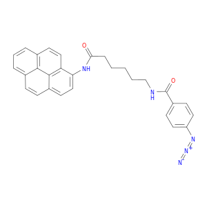 Benzamide, 4-azido-N-[6-oxo-6-(1-pyrenylamino)hexyl]-
