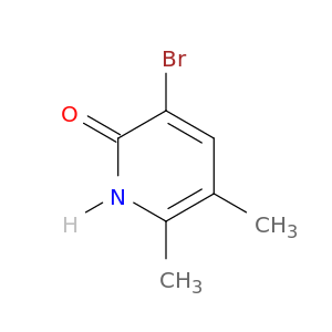 3-溴-5,6-二甲基吡啶-2(1H)-酮