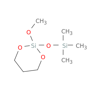 1,3-Dioxa-2-silacyclohexane, 2-methoxy-2-[(trimethylsilyl)oxy]-