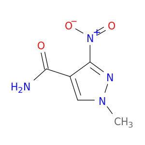 1H-Pyrazole-4-carboxamide, 1-methyl-3-nitro-