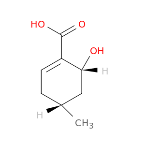 1-Cyclohexene-1-carboxylicacid, 6-hydroxy-4-methyl-, (4R,6R)-
