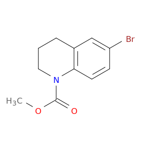 1(2H)-Quinolinecarboxylic acid, 6-bromo-3,4-dihydro-, methyl ester