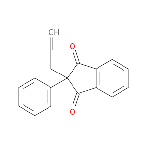 1H-Indene-1,3(2H)-dione, 2-phenyl-2-(2-propynyl)-