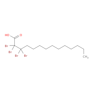 Tetradecanoic acid, tetrabromo-