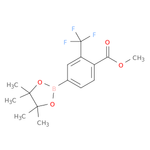 4-(4,4,5,5-四甲基-1,3,2-二氧硼戊烷-2-基)-2-(三氟甲基)苯甲酸甲酯