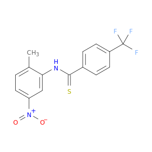 N-(2-Methyl-5-nitrophenyl)-4-(trifluoromethyl)benzothioamide