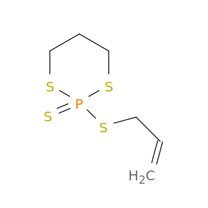 1,3,2-Dithiaphosphorinane, 2-(2-propenylthio)-, 2-sulfide