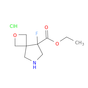 2-oxa-6-azaspiro[3.4]辛烷-8-羧酸,8-氟-,乙酯,盐酸盐(1：1)