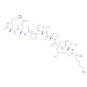 L-Lysine, L-lysyl-L-valyl-L-leucyl-L-prolyl-L-valyl-L-prolyl-L-glutaminyl-