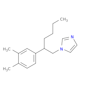 1H-Imidazole, 1-[2-(3,4-dimethylphenyl)hexyl]-