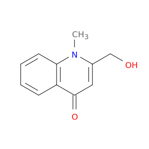 4(1H)-Quinolinone, 2-(hydroxymethyl)-1-methyl-