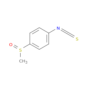 Benzene, 1-isothiocyanato-4-(methylsulfinyl)-