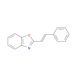 Benzoxazole,2-(2-phenylethenyl)-, (Z)- (9CI)