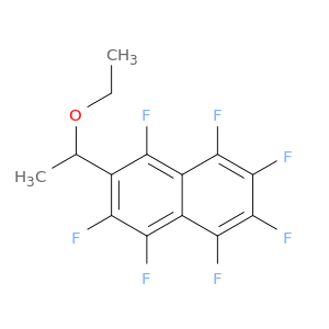 Naphthalene, 2-(1-ethoxyethyl)-1,3,4,5,6,7,8-heptafluoro-
