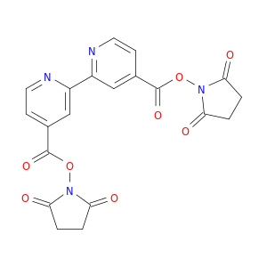 2,5-Pyrrolidinedione, 1,1'-[[2,2'-bipyridine]-4,4'-diylbis(carbonyloxy)]bis-