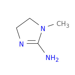 1H-Imidazol-2-amine, 4,5-dihydro-1-methyl-