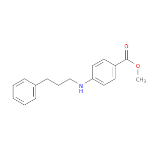 Benzoic acid, 4-[(3-phenylpropyl)amino]-, methyl ester
