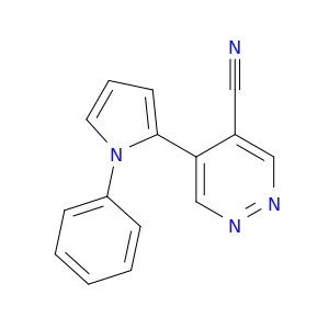 4-Pyridazinecarbonitrile, 5-(1-phenyl-1H-pyrrol-2-yl)-