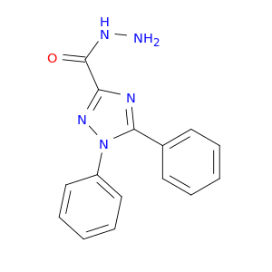 1H-1,2,4-三唑-3-羧酸,1,5-二苯基-,酰肼