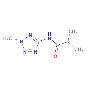 Propanamide, 2-methyl-N-(2-methyl-2H-tetrazol-5-yl)-