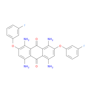 9,10-Anthracenedione, 1,4,5,8-tetraamino-2,7-bis(3-fluorophenoxy)-