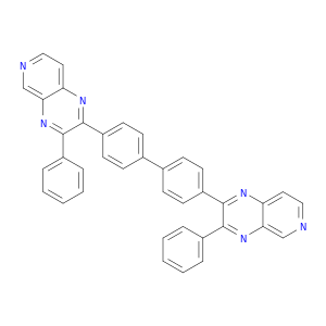 Pyrido[3,4-b]pyrazine, 2,2'-[1,1'-biphenyl]-4,4'-diylbis[3-phenyl-
