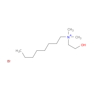 1-Octanaminium, N-(2-hydroxyethyl)-N,N-dimethyl-, bromide