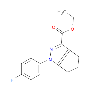 1-(4-氟苯基)-1H,4H,5H,6H-环戊[C]吡唑-3-羧酸乙酯