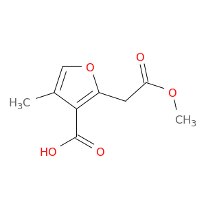 2-(2-Methoxy-2-oxoethyl)-4-methylfuran-3-carboxylic acid