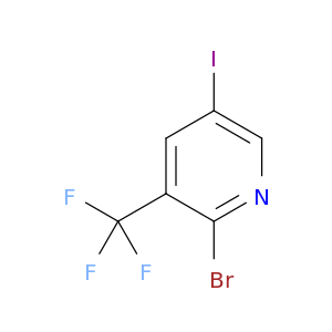 2-溴-5-碘-3-(三氟甲基)吡啶