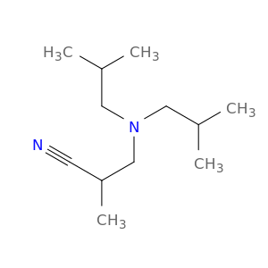 Propanenitrile, 3-[bis(2-methylpropyl)amino]-2-methyl-