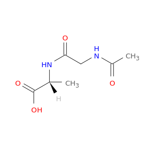 D-Alanine, N-acetylglycyl-