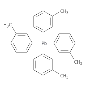 Plumbane, tetrakis(3-methylphenyl)-