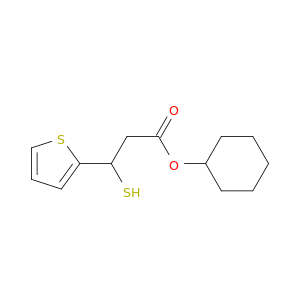 Cyclohexyl beta-mercaptothiolpropionate