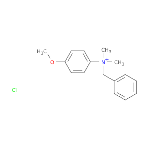 Benzenemethanaminium, N-(4-methoxyphenyl)-N,N-dimethyl-, chloride