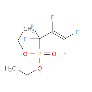Phosphonic acid, (1,1,2,3,3-pentafluoro-2-propenyl)-, diethyl ester