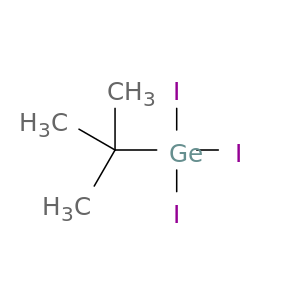 Germane, (1,1-dimethylethyl)triiodo-