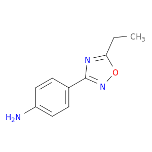 Benzenamine, 4-(5-ethyl-1,2,4-oxadiazol-3-yl)-