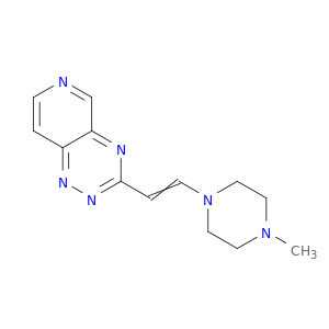 Pyrido[3,4-e]-1,2,4-triazine,3-[2-(4-methyl-1-piperazinyl)ethenyl]-