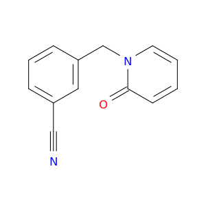 Benzonitrile, 3-[(2-oxo-1(2H)-pyridinyl)methyl]-