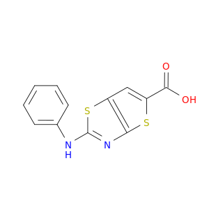 2-(Phenylamino)thieno[2,3-d][1,3]thiazole-5-carboxylic Acid