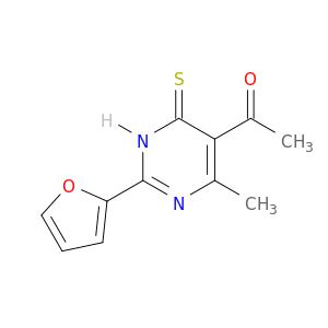 1-[2-(2-呋喃基)-4-疏基-6-甲基嘧啶-5-基]乙酮
