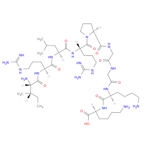 L-Lysine, L-isoleucyl-L-arginyl-L-leucyl-L-arginyl-L-prolylglycylglycyl-L-lysyl-