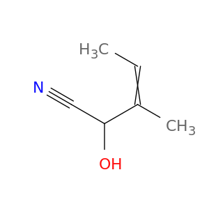 3-Pentenenitrile, 2-hydroxy-3-methyl-