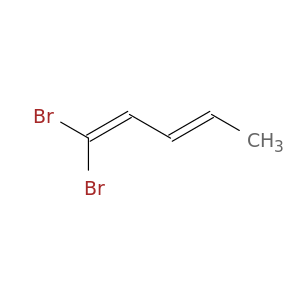 1,3-Pentadiene, 1,1-dibromo-, (3E)-