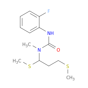 Urea, N-[1,3-bis(methylthio)propyl]-N'-(2-fluorophenyl)-N-methyl-