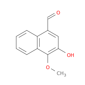 1-Naphthalenecarboxaldehyde, 3-hydroxy-4-methoxy-