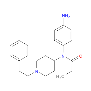Propanamide, N-(4-aminophenyl)-N-[1-(2-phenylethyl)-4-piperidinyl]-