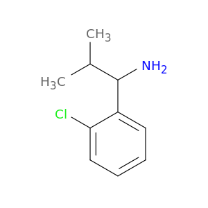 1-(2-Chlorophenyl)-2-methylpropan-1-amine