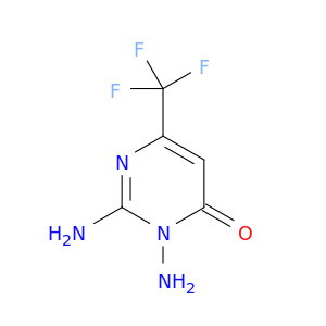 2,3-二氨基-6-(三氟甲基)-3,4-二氢嘧啶-4-酮